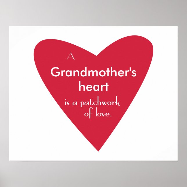 Póster El corazón de una abuela (Frente)