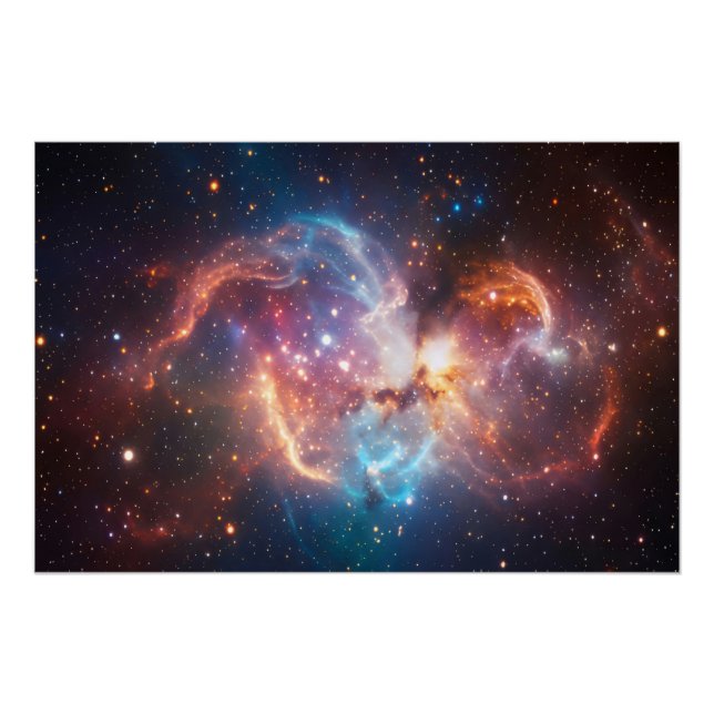 Póster El Corazón del Cosmos (Anverso)