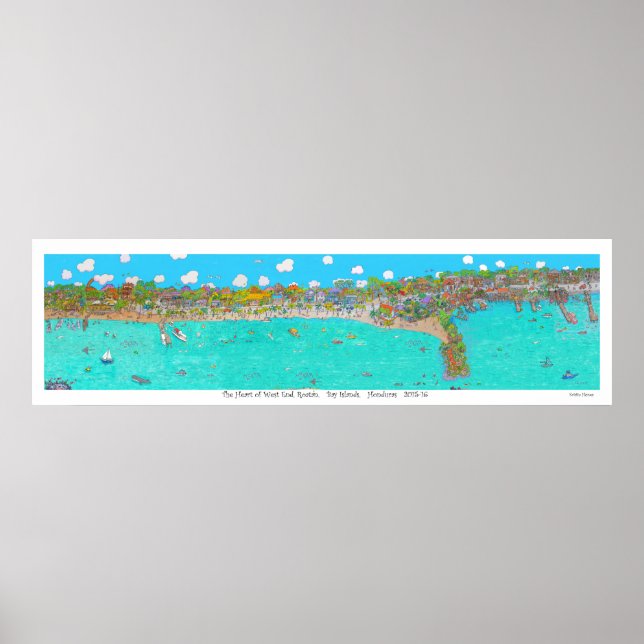 Póster El corazón del Poster del West End (Frente)