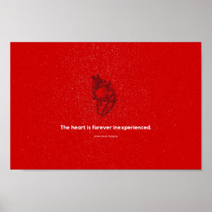 Póster El corazón es inexperimentado para siempre