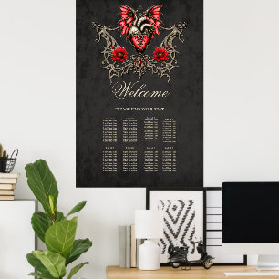 Póster El corazón majestuoso, un romance gótico