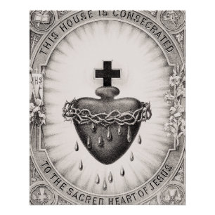 Póster El Corazón más sagrado de Jesucristo