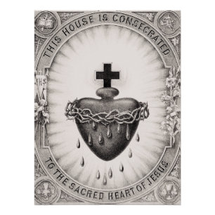 Póster El Corazón más sagrado de Jesucristo