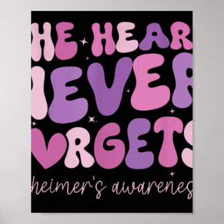 Póster El corazón nunca olvida las advertencias de Dement