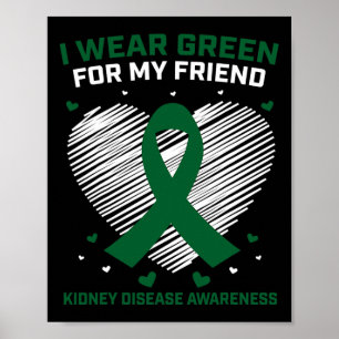 Póster El Corazón Que Llevo Vestido Verde Por Mi Amigo De
