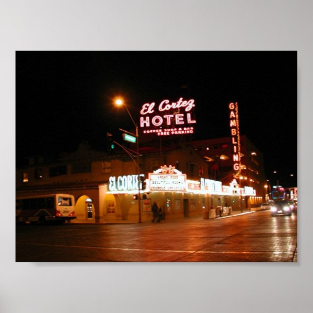 Póster El Cortez Las Vegas (Frente)