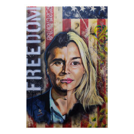 Póster El costo de la libertad - Arte patriótico american