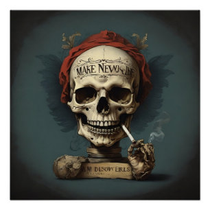 Póster El cráneo del tabaco