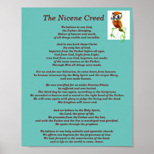 Póster El Credo Nicene