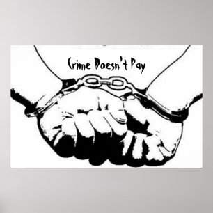 Póster El crimen no paga