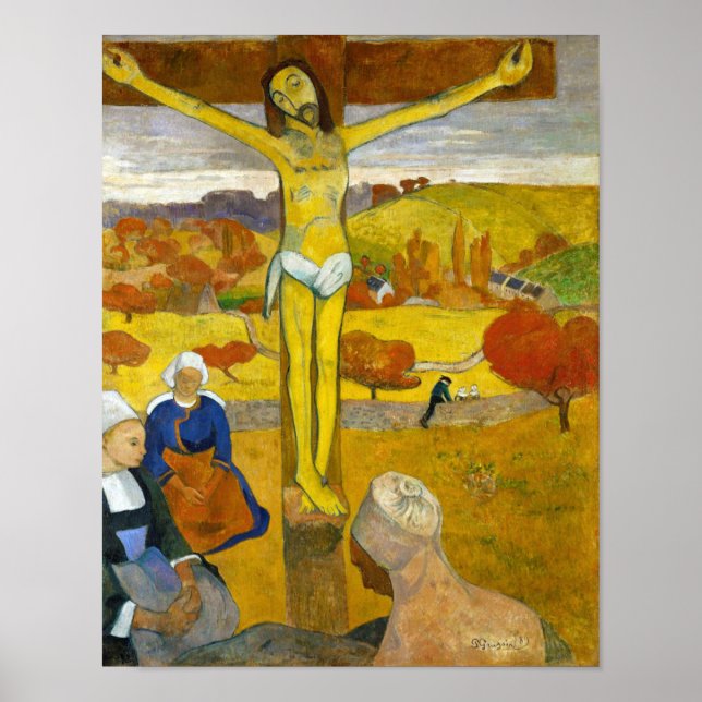 Póster El Cristo Amarillo, Gauguin (Frente)