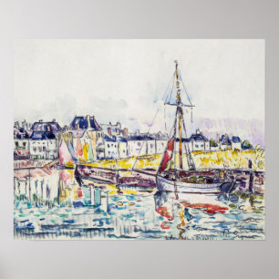 Póster El Croisic (1928) pintado en alta resolución