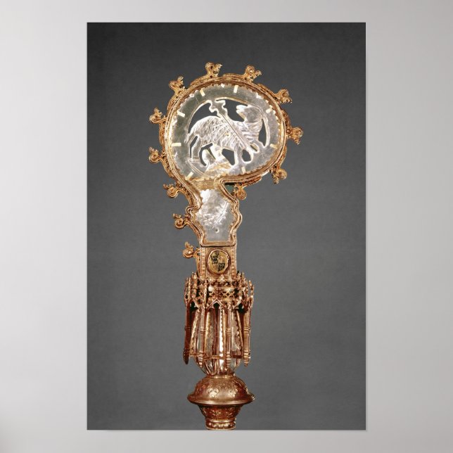 Póster El crozier de los abejidos del cisterciense (Frente)