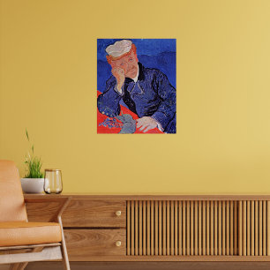 Póster El cuadro de Van Gogh, Retrato del Dr. Gachet,