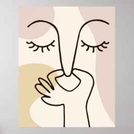 Póster El cuarto de baño huele mal