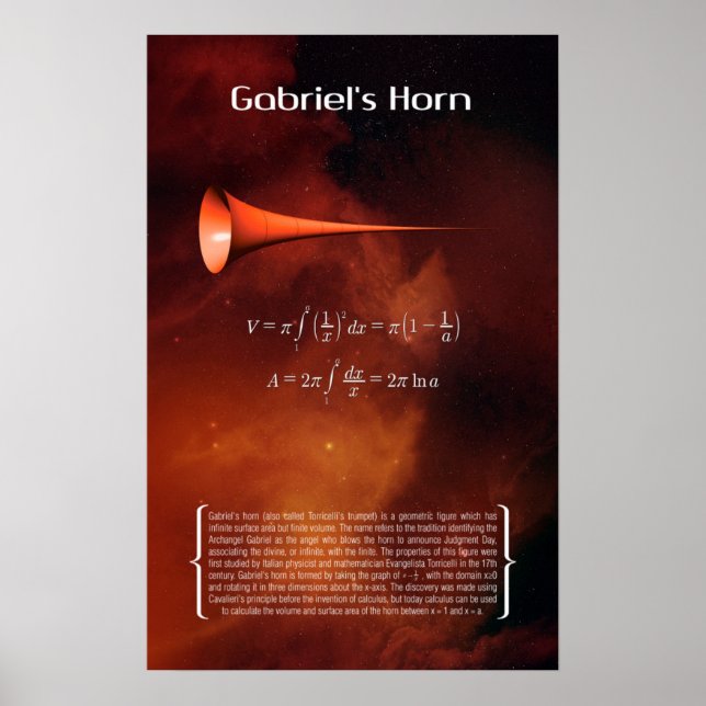 Póster El cuerno de Gabriel (Frente)