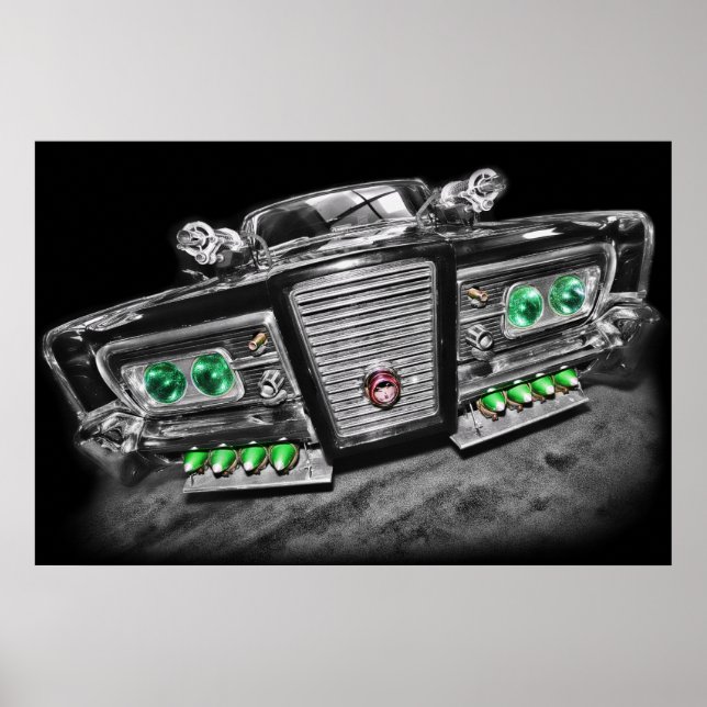 Póster El Cuerno Verde - Belleza Negra (Frente)