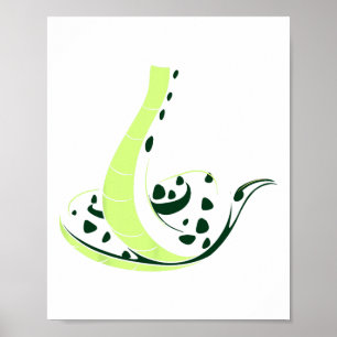Póster El cuerpo de la serpiente disfraz Diversión fácil
