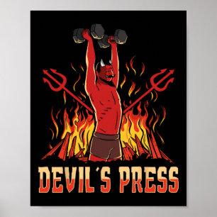 Póster El cuerpo de prensa de Satan Devil