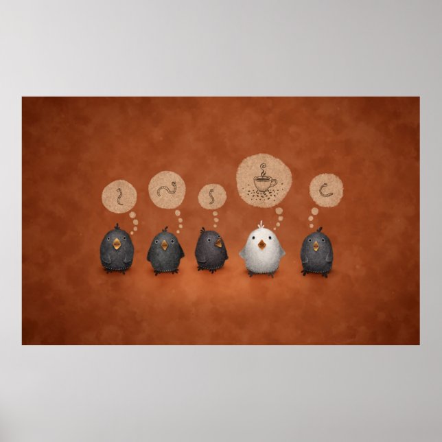 Póster El cuervo blanco (Frente)