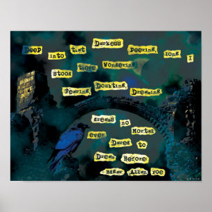 Póster El cuervo del Poe