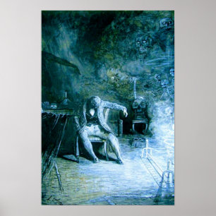 Póster El cuervo Edgar Allan Poe