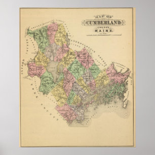 Póster El Cumberland Co, Maine
