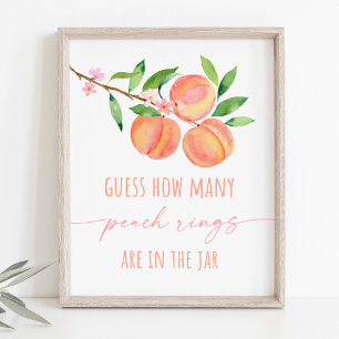 Póster El cumpleaños de Peach Blossom adivina cuántos jue
