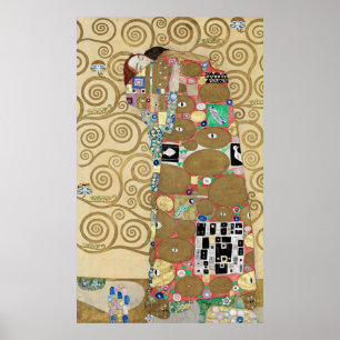 Póster El cumplimiento de Klimt