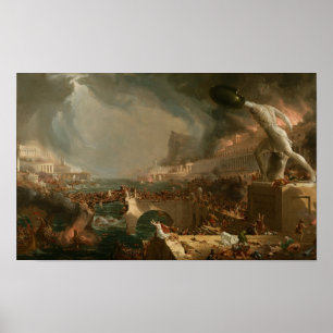 Póster El curso del Imperio: Destrucción