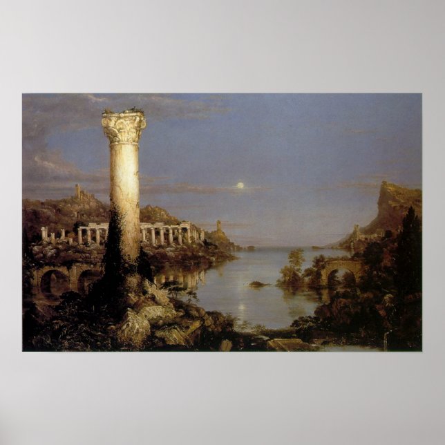 Póster El curso del imperio: la desolación (Frente)