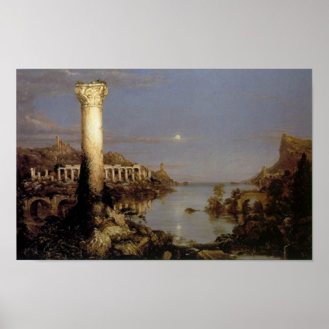 Póster El curso del imperio: la desolación (Frente)