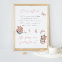Él Da Mariposas Té Floral Juego de Anillo de Ducha