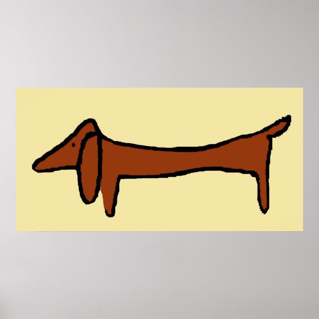 Póster El Dachshund (Frente)