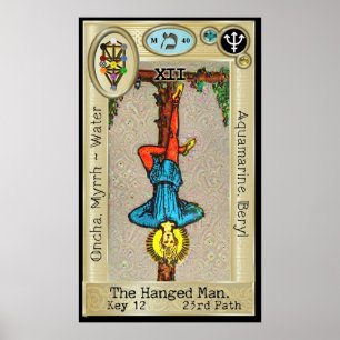 Póster El ~ de la llave 12 de Ifdawn Deepdream Tarot