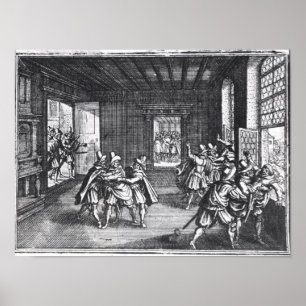 Póster El Defenestration de Praga en 1618