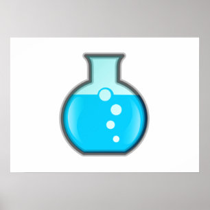 Póster El delator de la ciencia de la química