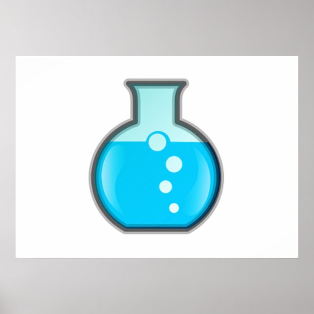 Póster El delator de la ciencia de la química (Frente)