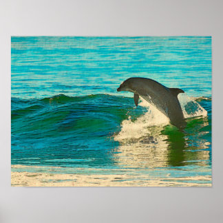 Póster El delfín es mi animal espiritual