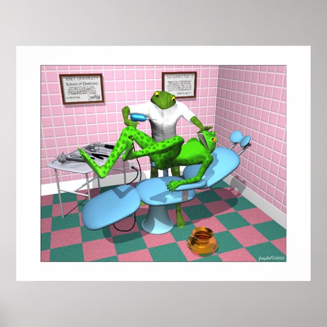 Póster El dentista (Frente)