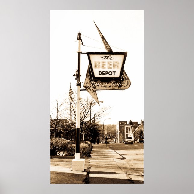 Póster El Depósito de Cervezas (Frente)