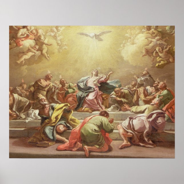 Póster El Descenso del Espíritu Santo (Frente)