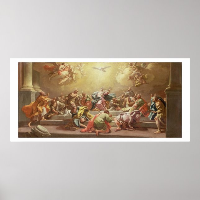 Póster El Descenso del Espíritu Santo (Frente)