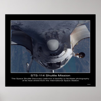 Póster El descubrimiento del transbordador espacial reali