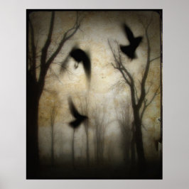 Póster El Desenfoque De Los Crows