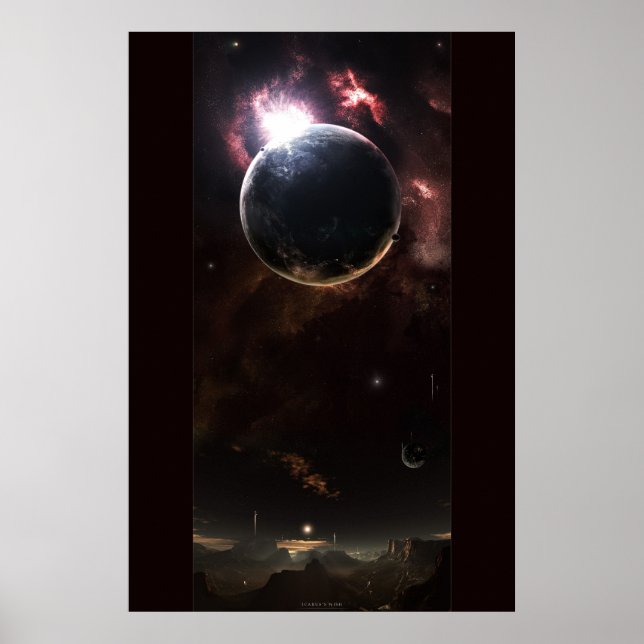 Póster El deseo de Icarus (Frente)