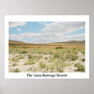 Póster El desierto de Anza Borrego