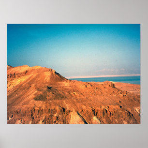 Póster El desierto judeano y el mar Muerto