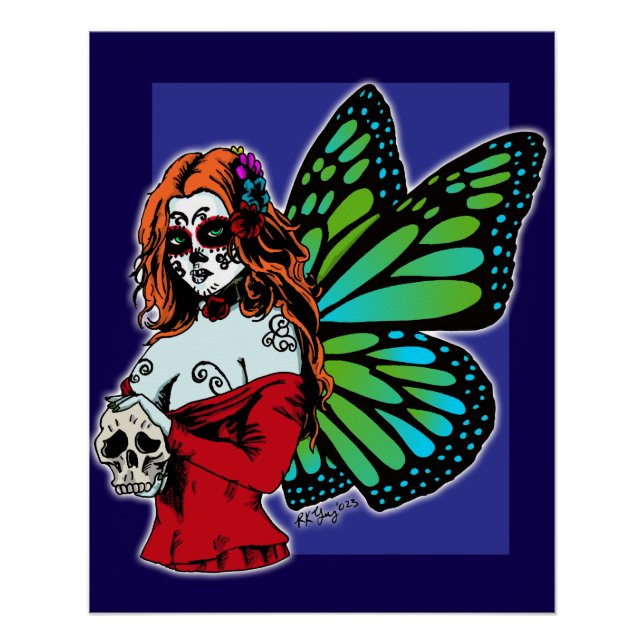 Póster El destino de los muertos (Anverso)