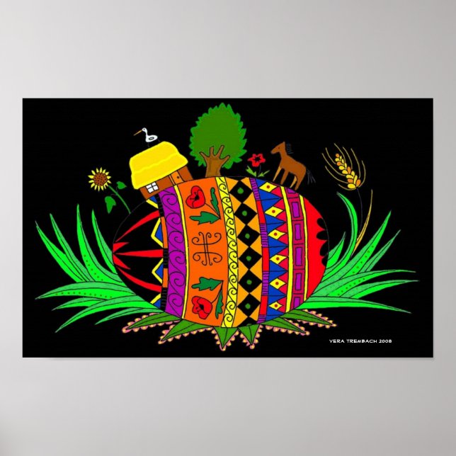 Póster El destino del mundo (Frente)